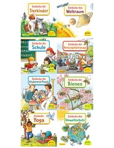 Pixi-8er-Set 291: Entdecke deine Welt 4 (8x1 Exemplar)