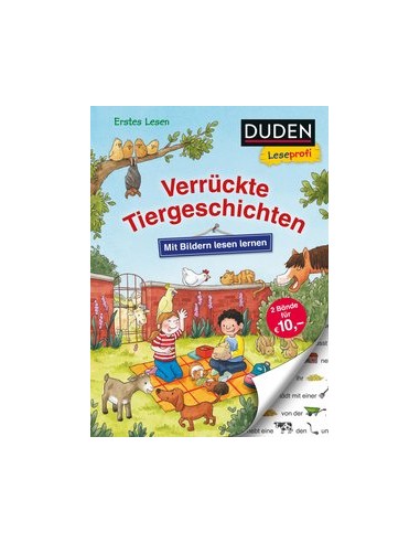 Duden Leseprofi – Mit Bildern lesen lernen: Verrückte Tiergeschichten