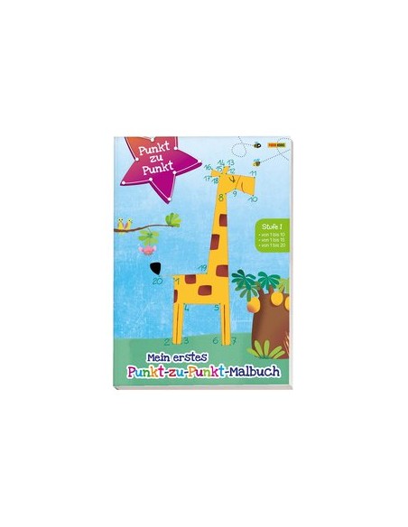 Mein erstes Punkt-zu-Punkt-Malbuch Stufe 1