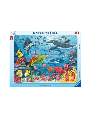 Ravensburger Kinderpuzzle - Unten im Meer