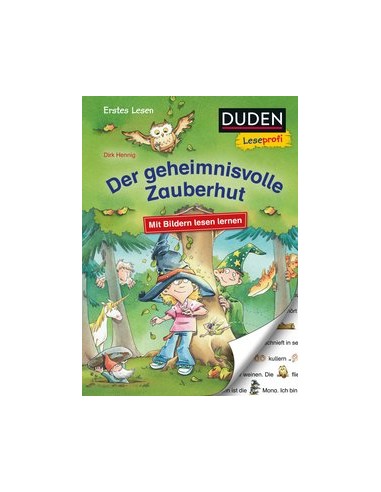 Duden Leseprofi – Mit Bildern lesen lernen: Der geheimnisvolle Zauberhut, Erstes Lesen