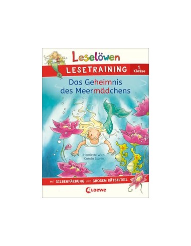 Leselöwen Lesetraining 1. Klasse - Das Geheimnis des Meermädchens