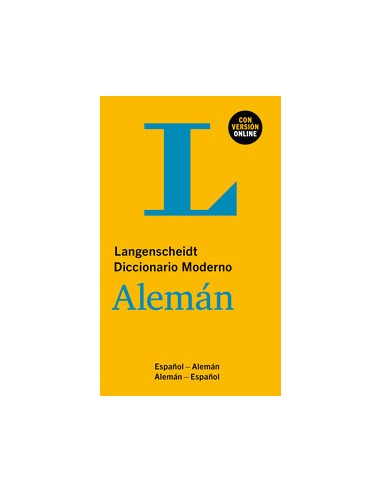 Langenscheidt Diccionario Moderno Alemán