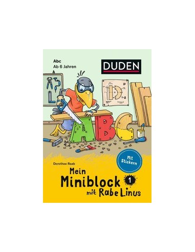 Mein Miniblock mit Rabe Linus - Abc