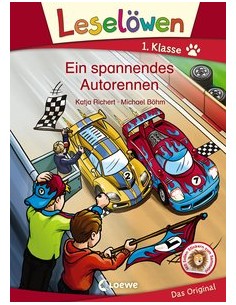 Leselöwen 1. Klasse - Ein spannendes Autorennen