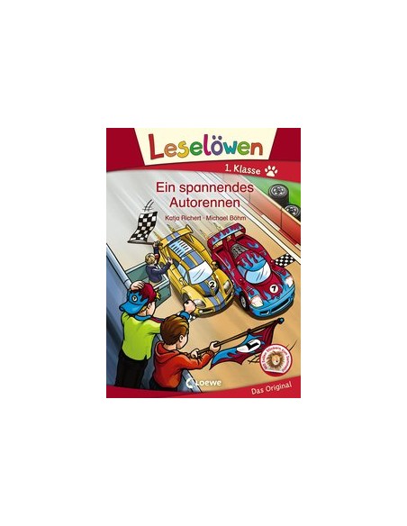 Leselöwen 1. Klasse - Ein spannendes Autorennen