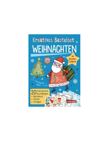 Bastelset für Kinder: Kreatives Bastelset: Weihnachten