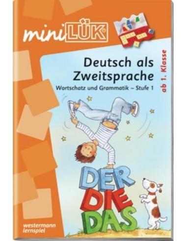 Mini LÜK, Übungshefte, Deutsch als Zweitsprache, Wortschatz und Grammatik - Stufe 1