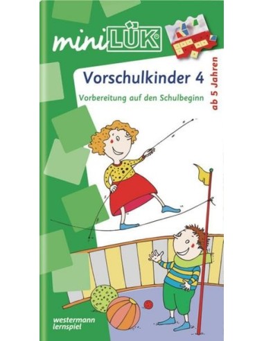 mini LÜK, Übungshefte, Vorschulkinder, Tl.4