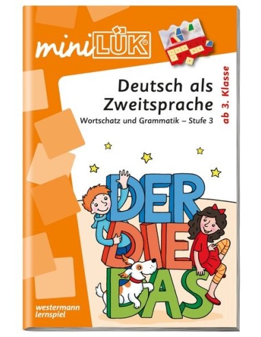 mini LÜK, Übungshefte, Deutsch als Zweitsprache, Tl.3