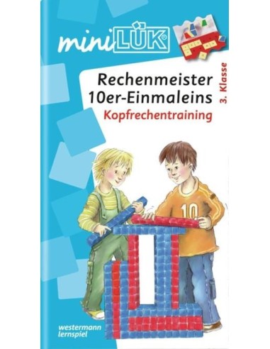 mini LÜK, Übungshefte, Rechenmeister 10er- Einmaleins: Kopfrechentraining