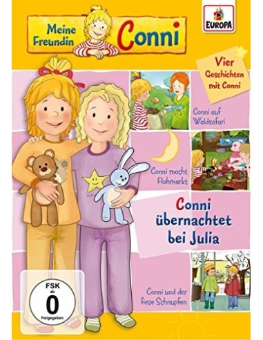 Meine Freundin Conni - Conni übernachtet bei Julia, 1 DVD