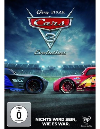 Cars 3 - Evolution, 1 DVD