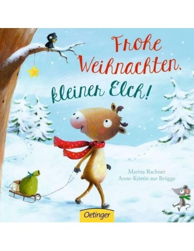 Frohe Weihnachten, kleiner Elch!