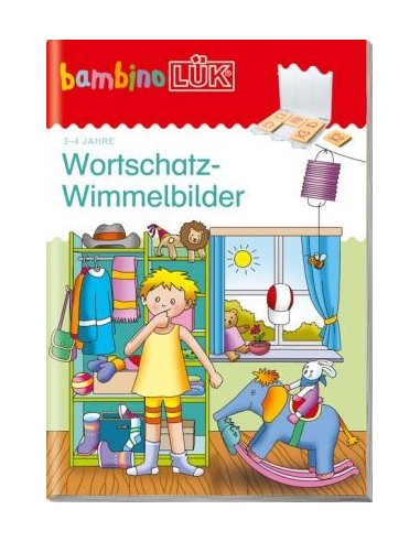 bambinoLüK-Übungshefte, H55, Wortschatz-Wimmelbilder