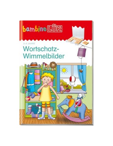 bambinoLüK-Übungshefte, H55, Wortschatz-Wimmelbilder