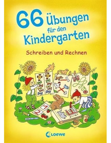 66 Übungen für den Kindergarten, Schreiben und Rechnen