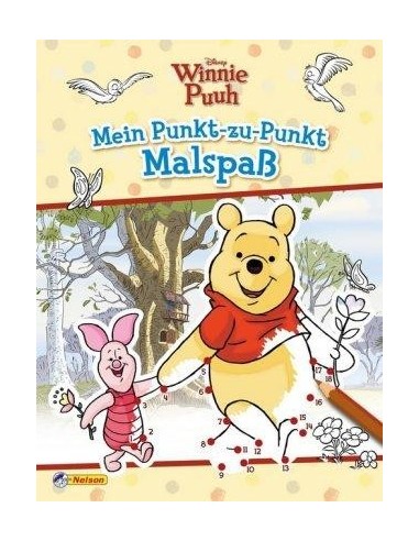 Disney Winnie Puuh: Punkt-zu-Punkt Malspaß