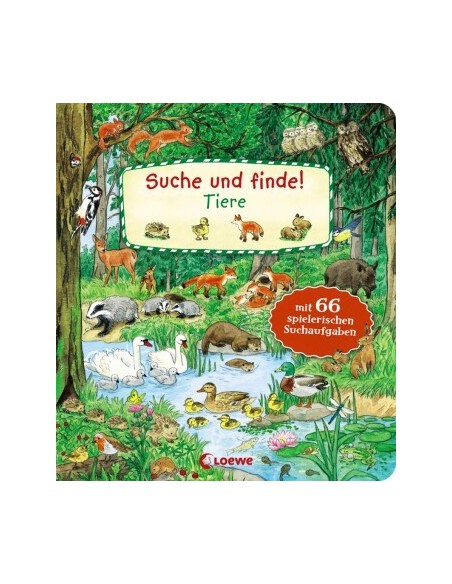 Suche und finde! - Tiere