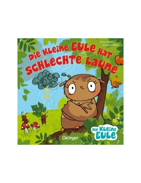 Die kleine Eule hat schlechte Laune