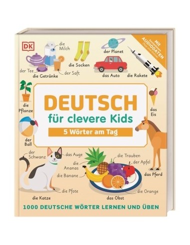 Deutsch für clevere Kids - 5 Wörter am Tag