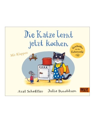 Die Katze lernt jetzt kochen