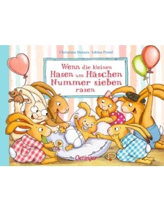 Wenn die kleinen Hasen um Häschen Nummer sieben rasen