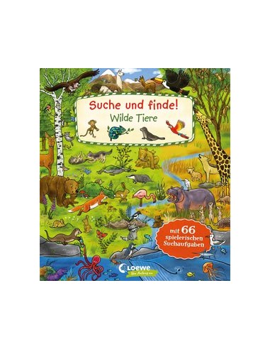 Suche und finde! - Wilde Tiere