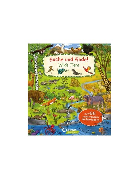 Suche und finde! - Wilde Tiere