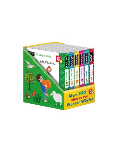 Duden 18+: 100 allererste Wörter-Würfel