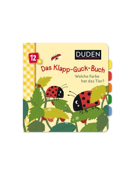 Duden 12+: Das Klapp-Guck-Buch: Welche Farbe hat das Tier?